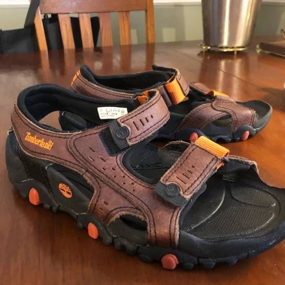 Timberland Mens Granite Trail Sandals Black Brown Hook Timberland | Shoes | Timberland Mens Granite Trail Sandals  main image 3